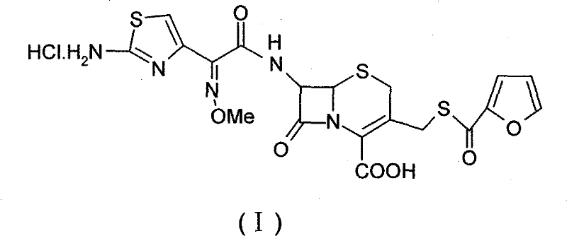 Preparation method of hydrochloric acid ceftiofur