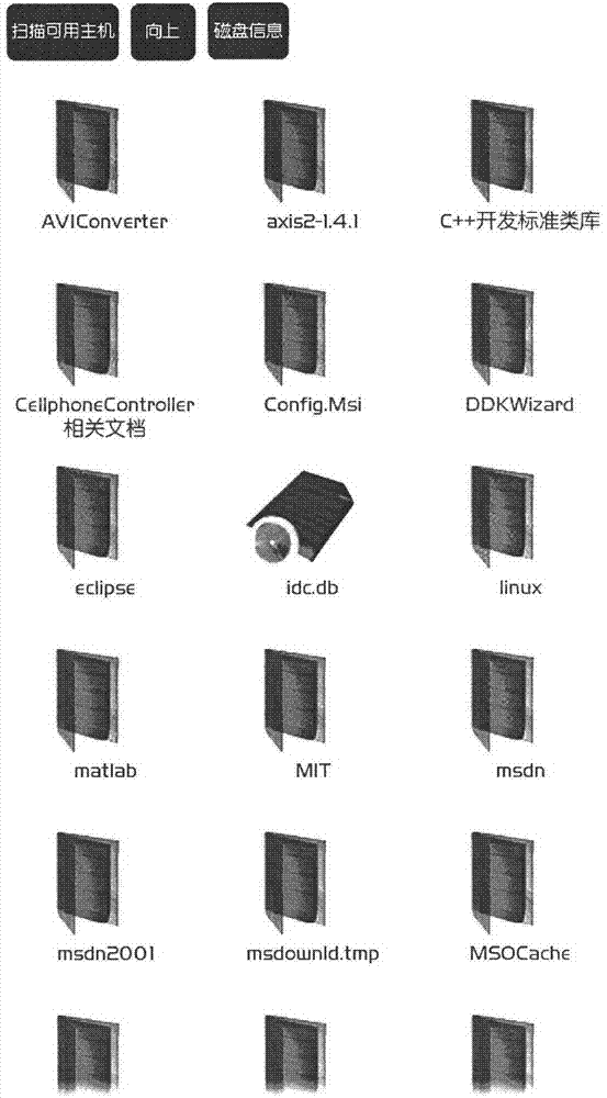 Method for controlling computer by handheld mobile equipment in local area network