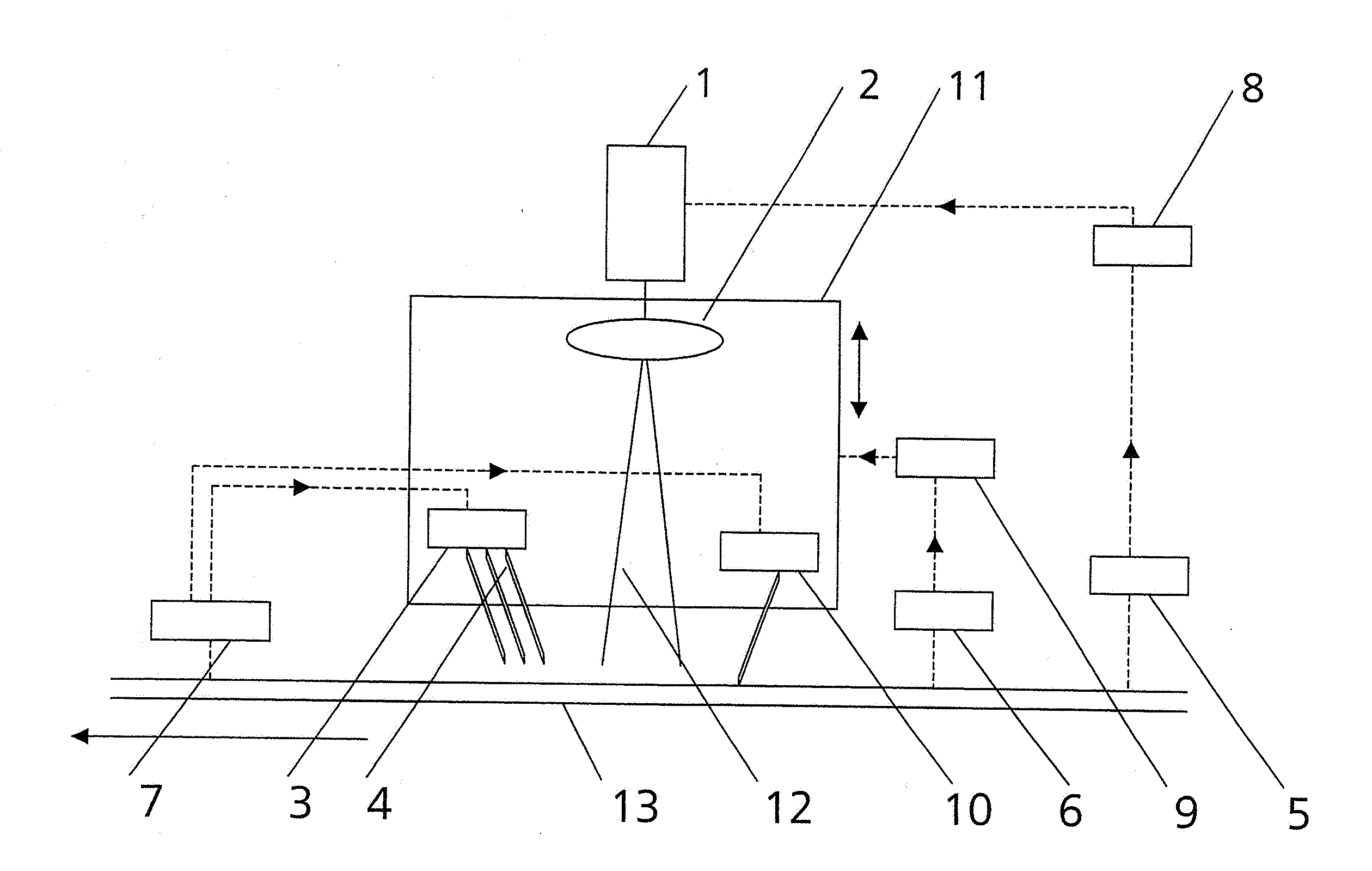 Method and apparatus for trimming the edges of a float glass ribbon