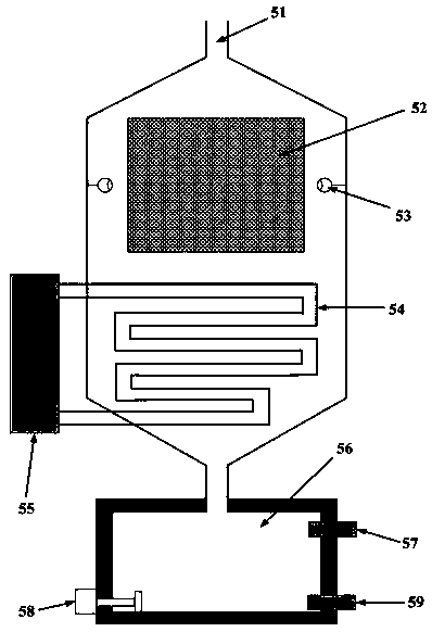 Weak electric pulse activation-quenching agglomeration salt removal reactor for treating waste water