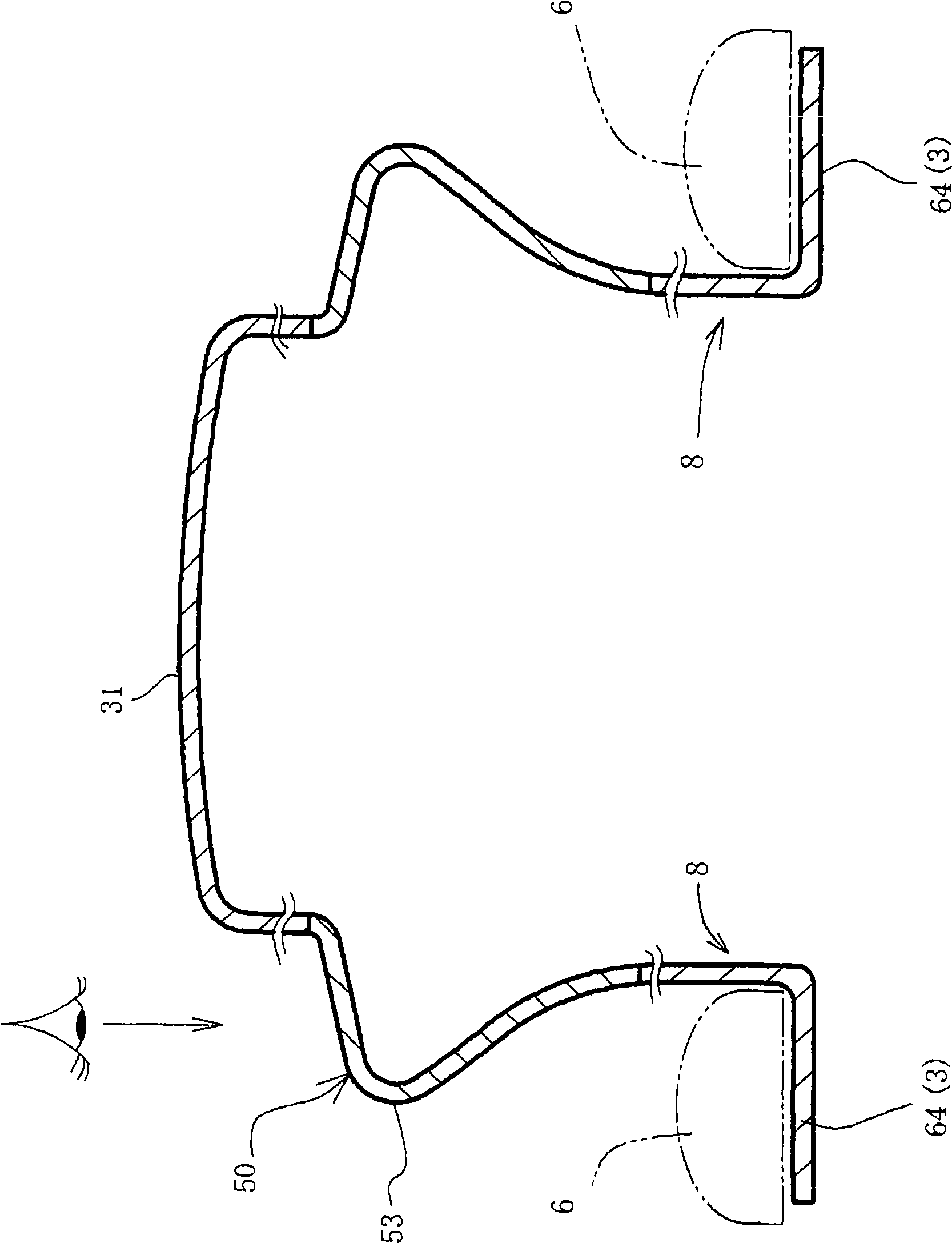 Floor structure of scooter type vehicle