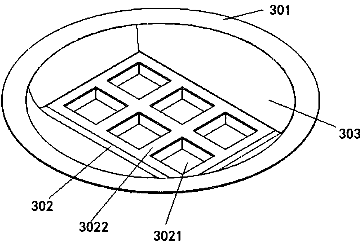 Power device for achieving dual-side heat dissipation and pressure equalization