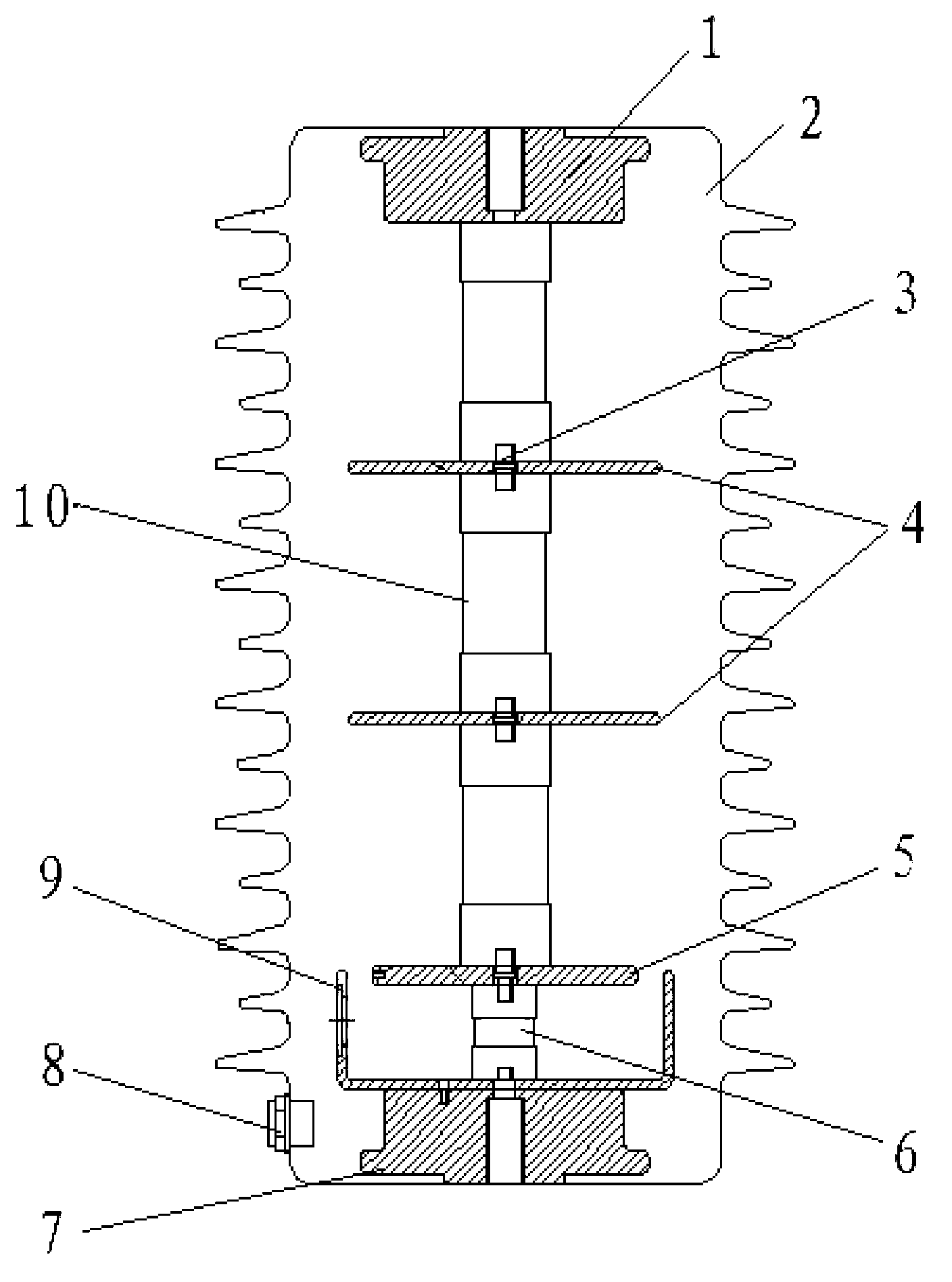 Wideband voltage signal acquisition device