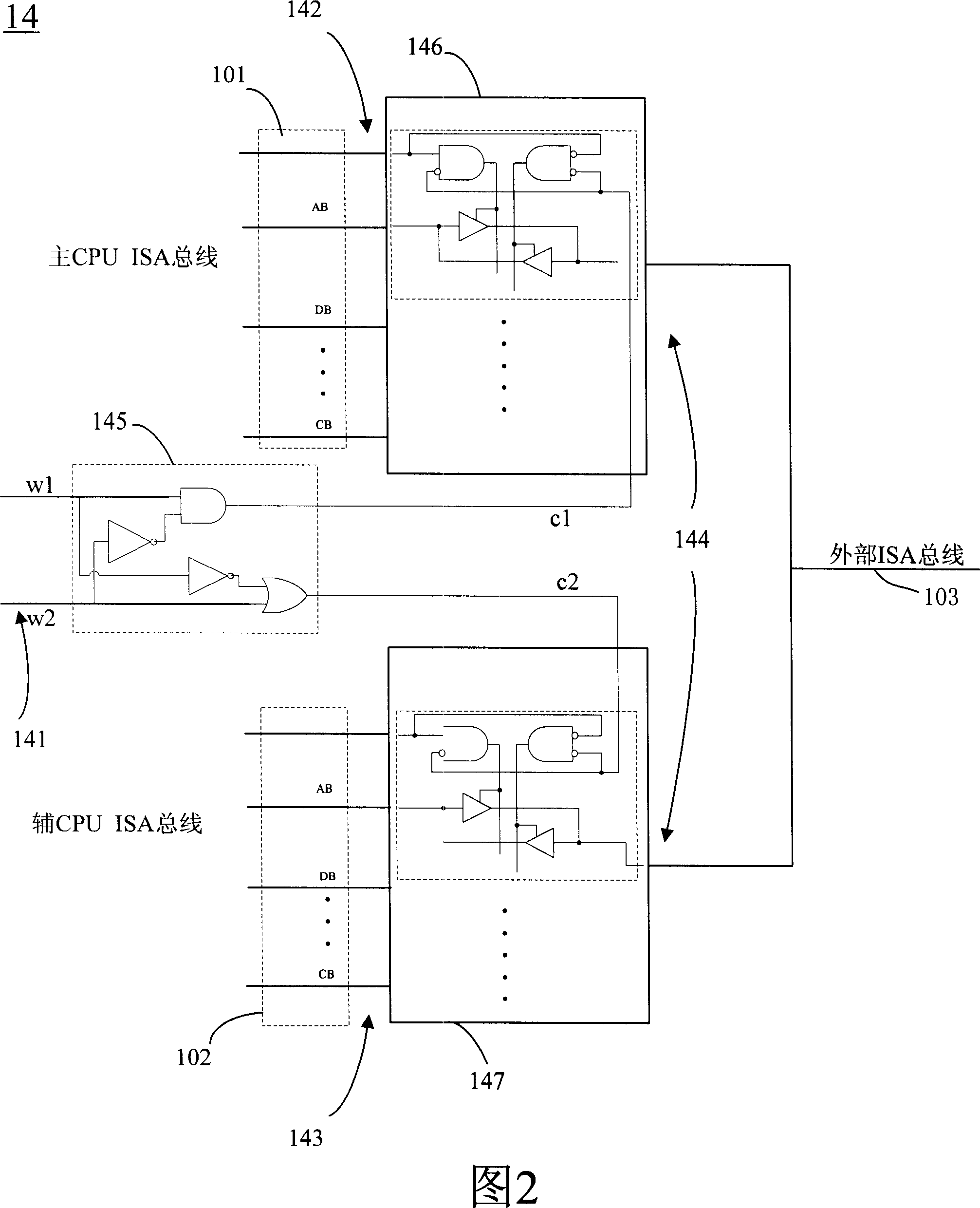 Double-machine redundancy system based on embedded CPU