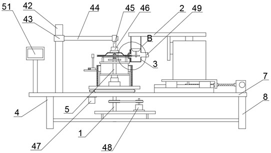 A balance test system for vehicle brake discs