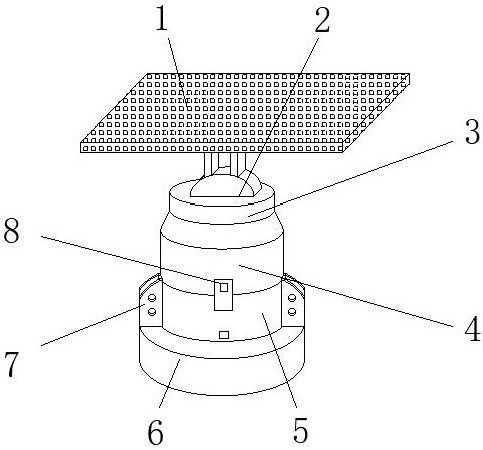 Power distribution network feeder terminal for fault detection and positioning based on GPRS (General Packet Radio Service) communication