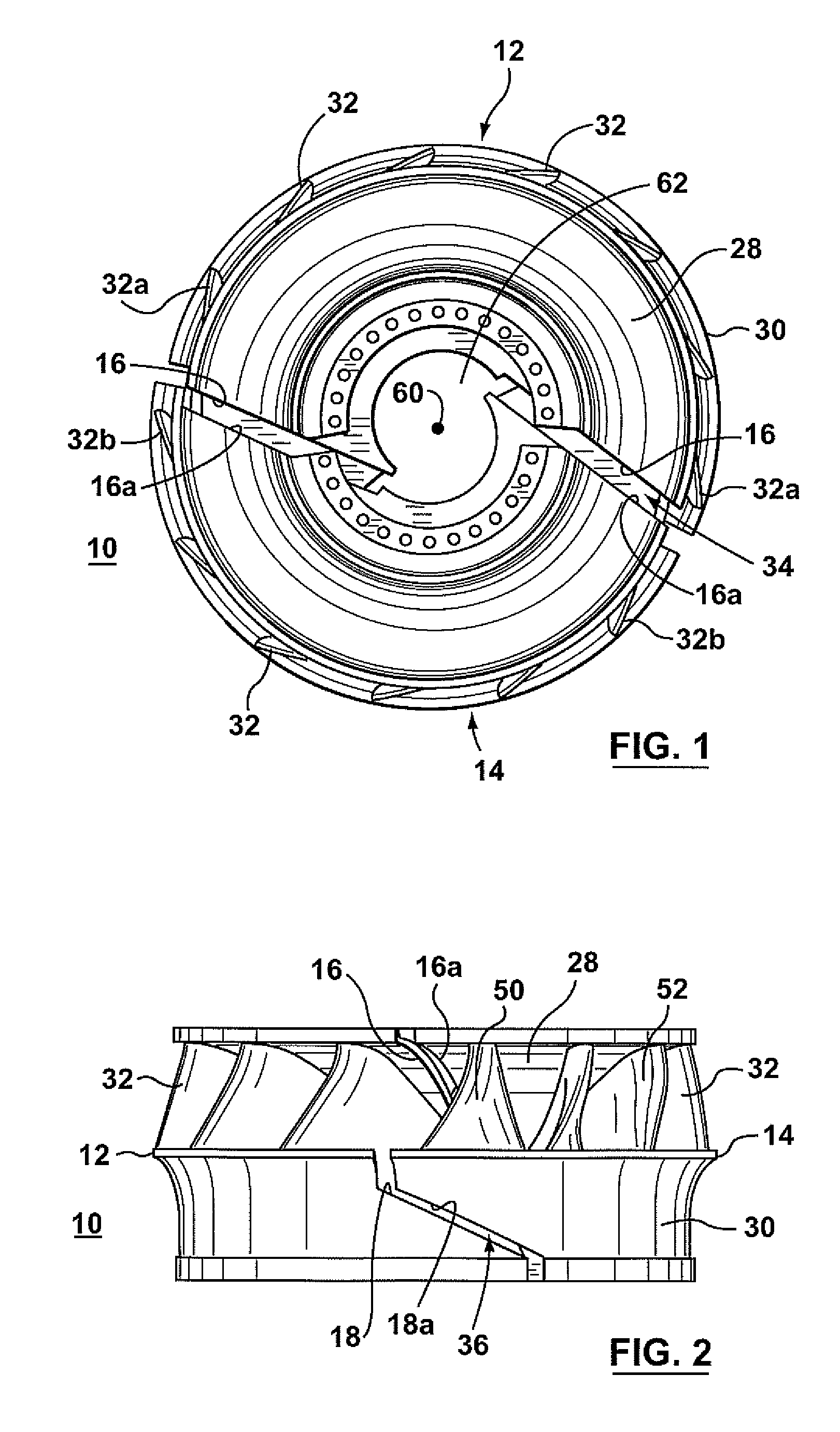 Split Francis Turbine Runner