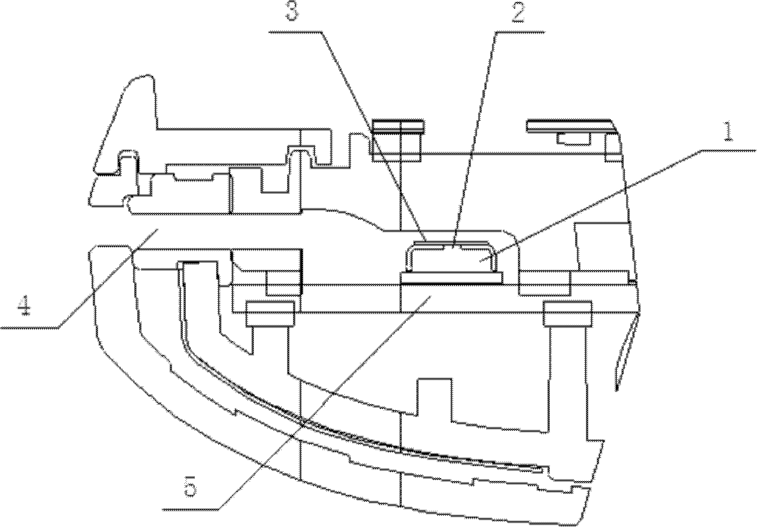 Microphone dustproof structure and assembling method thereof