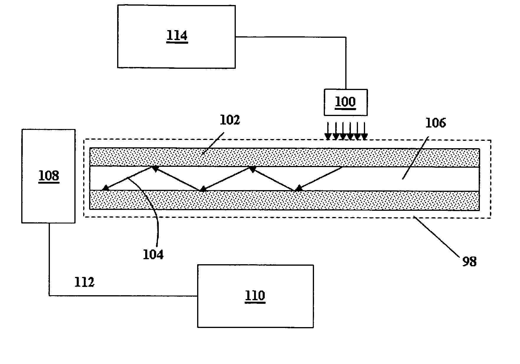 Reversible, low cost, distributed optical fiber sensor with high spatial resolution