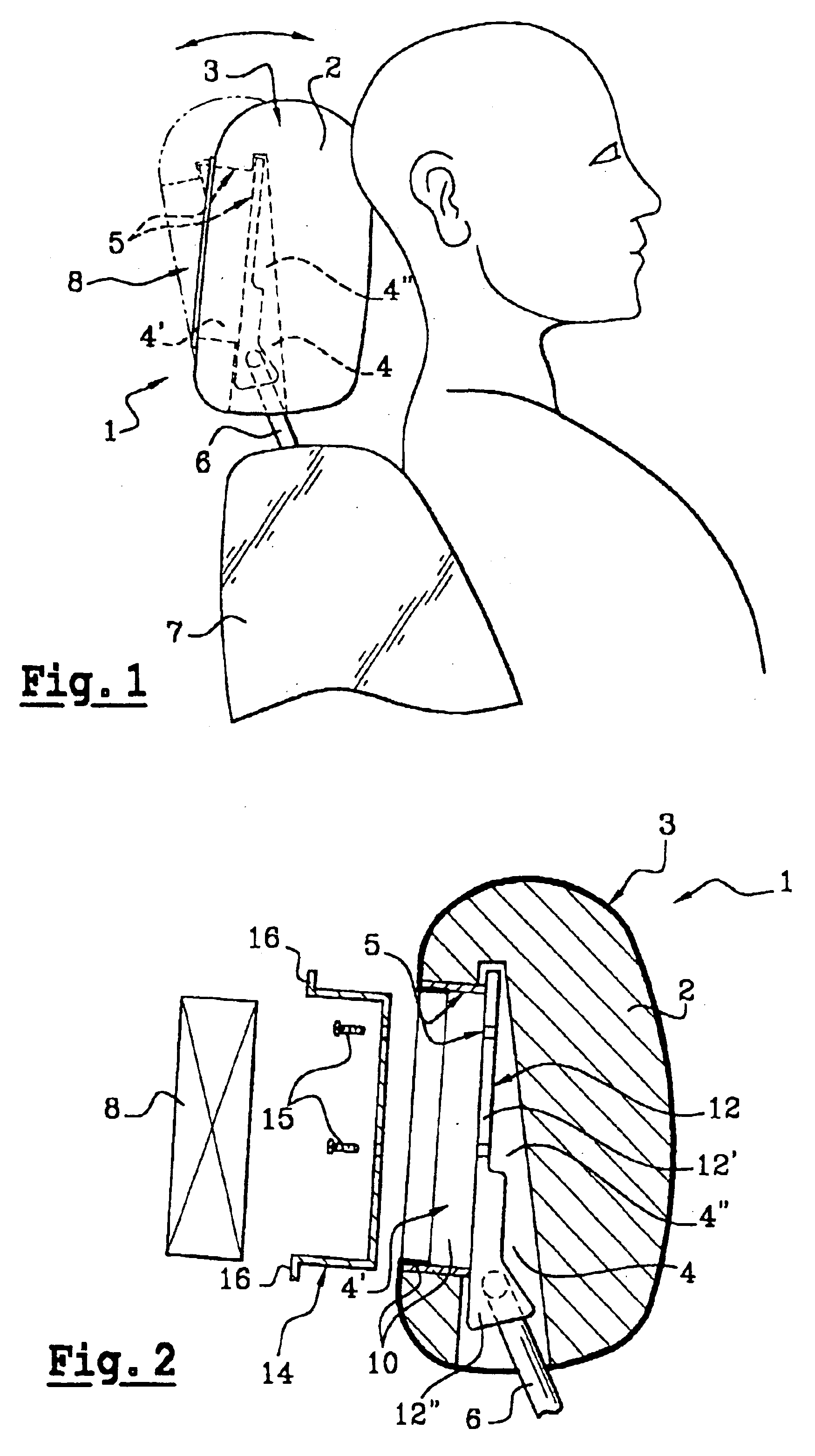 Head rest, particularly for a motor vehicle seat