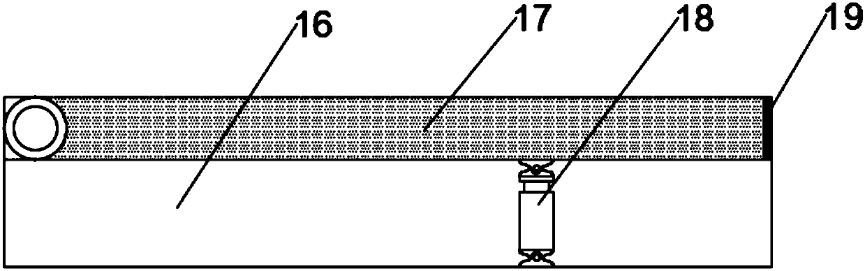 Separating device of booster for aircraft