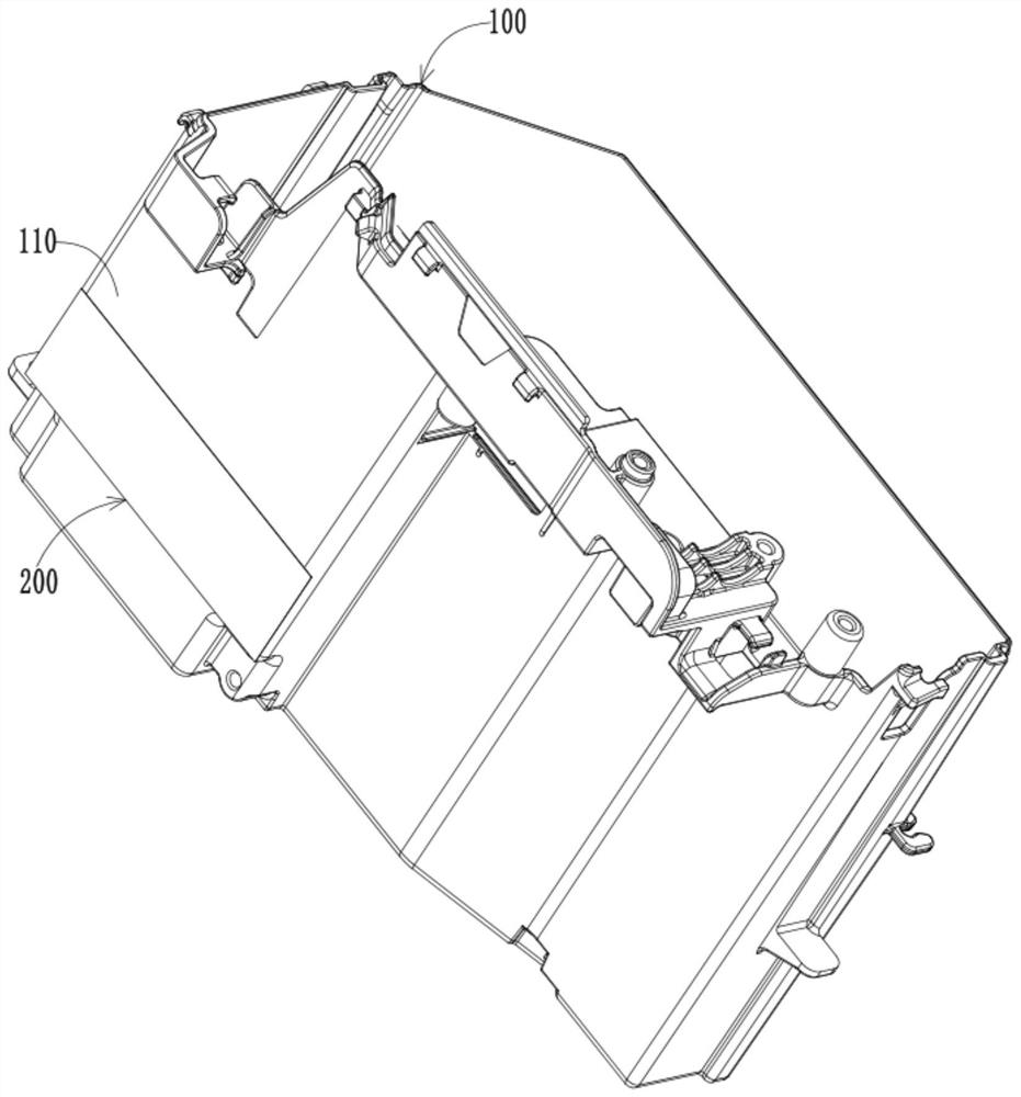 Electric control box assembly and air conditioner