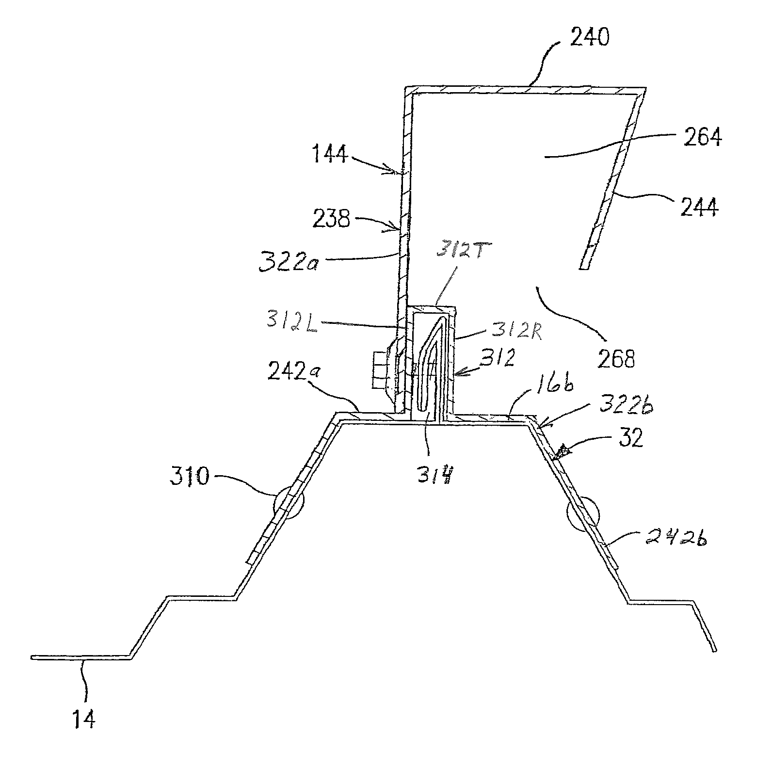 Support structures on roofs