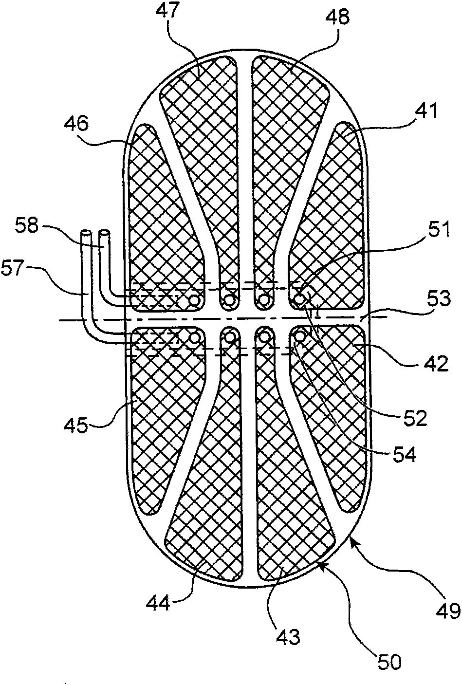 Capacitance apparatus and system for measuring high voltage element voltage and gas insulated transformer substation