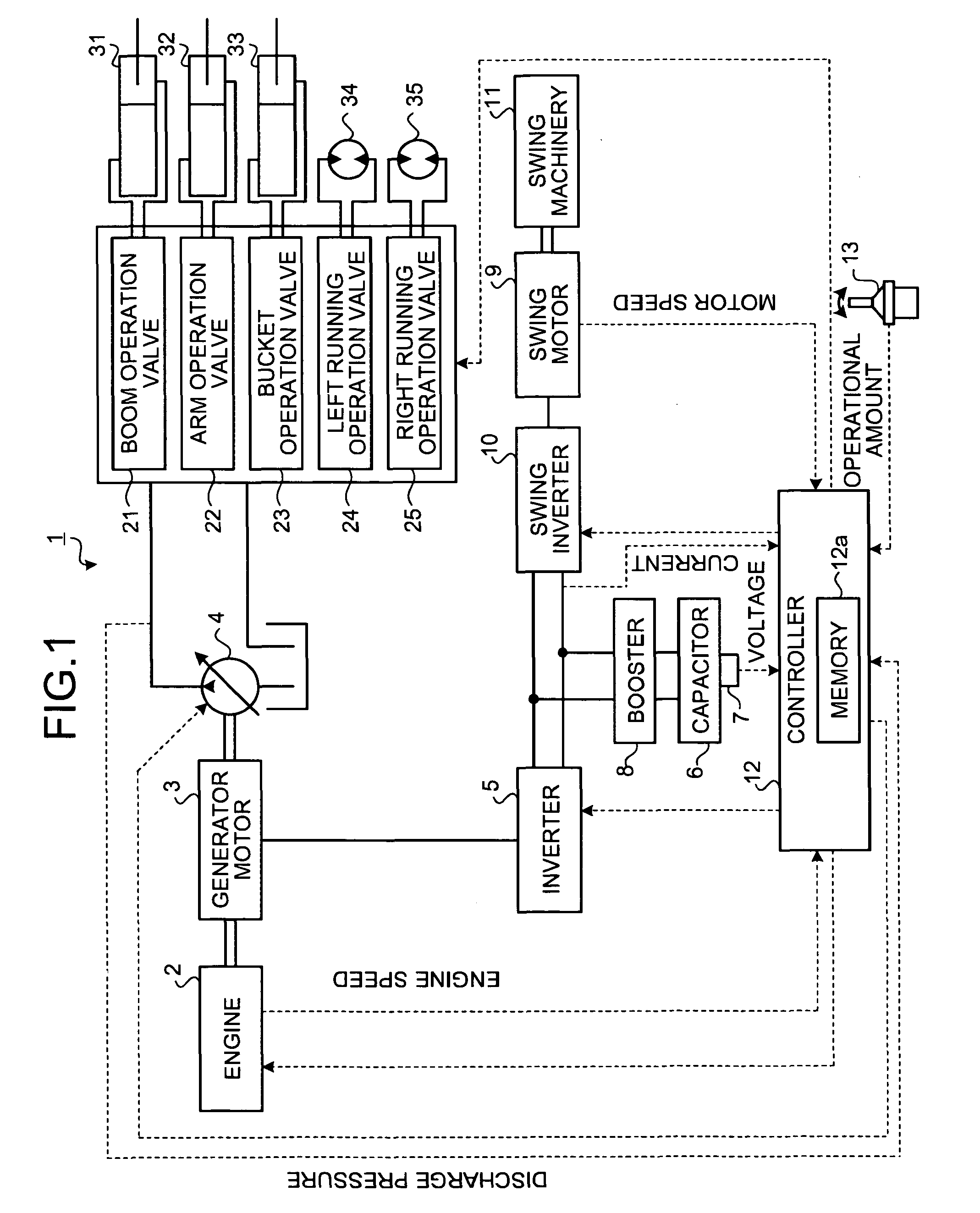 Method of controlling hybrid construction machine and hybrid construction machine