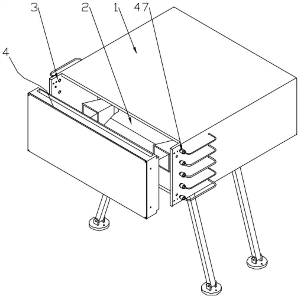 Radar device for dam body monitoring