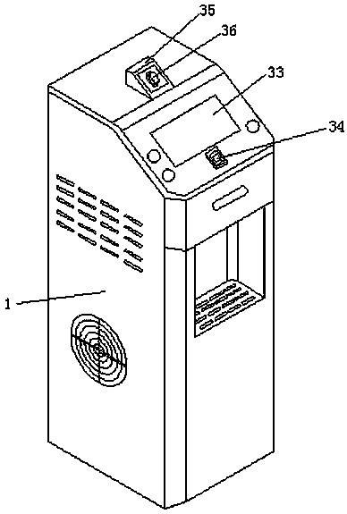 Air water maker based on fingerprint recognition and face recognition