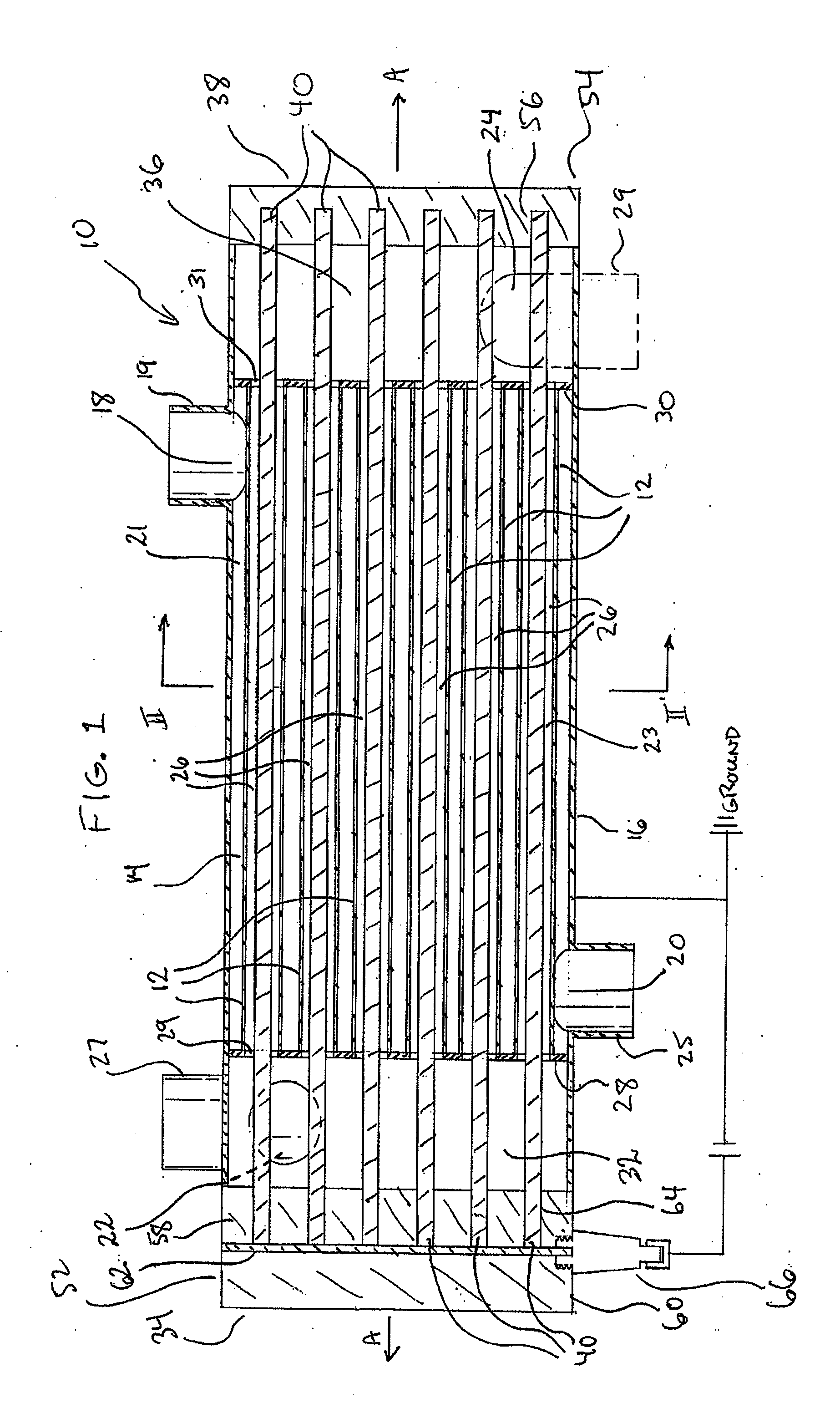 Combined egr cooler and plasma reactor