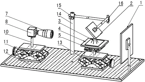 Method and device for non-contact measurement of object volume based on mirror secondary imaging