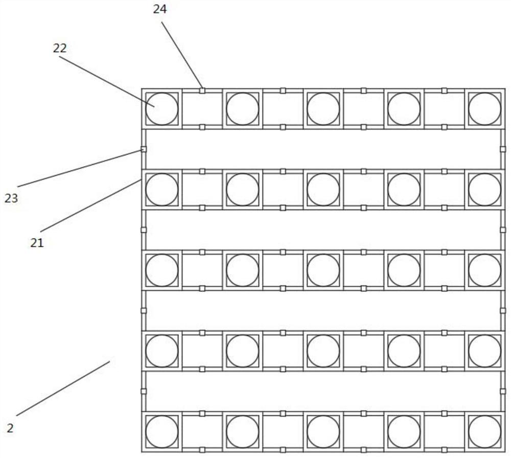 High-power variable ultraviolet light source curing device and curing method thereof