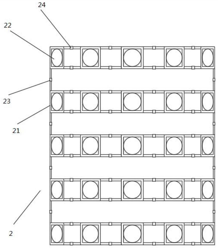 High-power variable ultraviolet light source curing device and curing method thereof