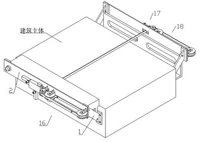 Cleaning device for steel structure building