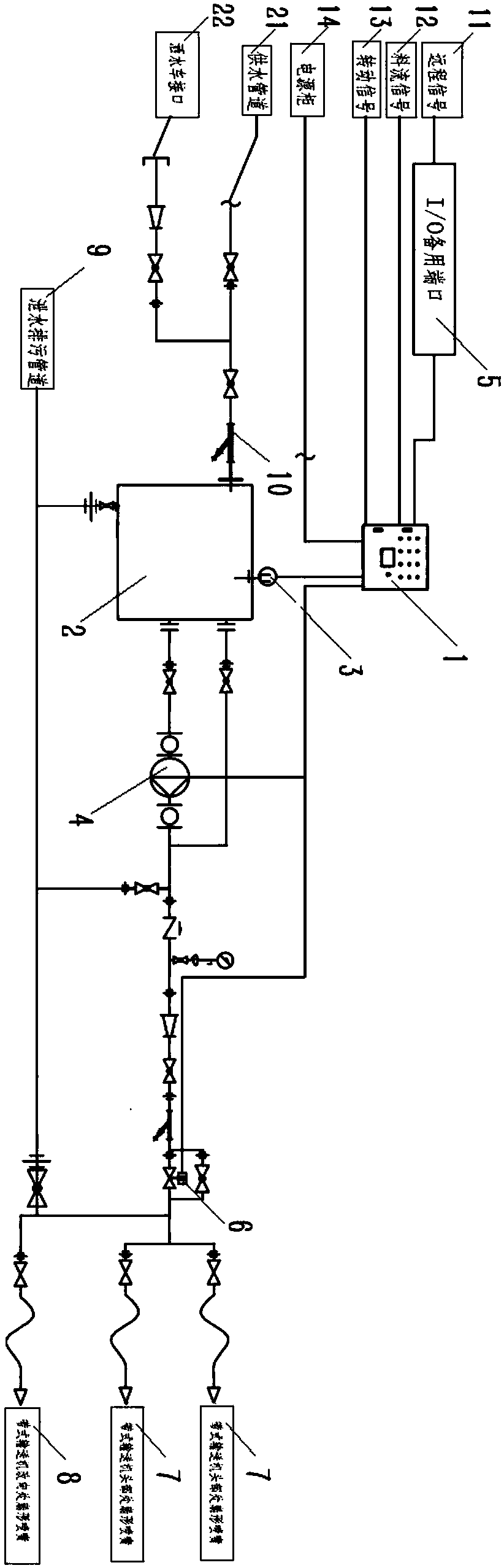 Micro-water mist dust-reducing water spraying system for conveyor belt of belt conveyor