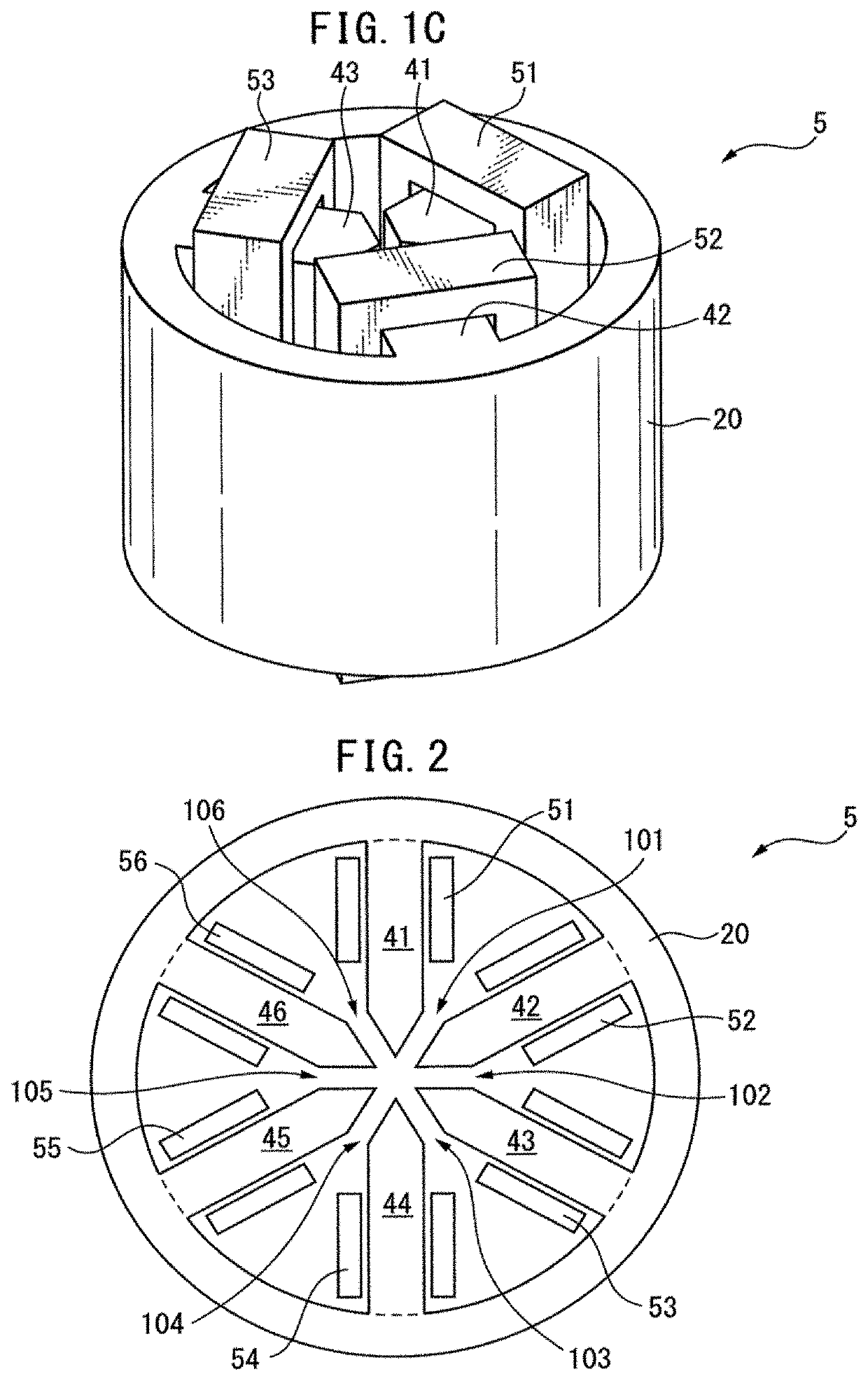 Three-phase reactor comprising iron-core units and coils