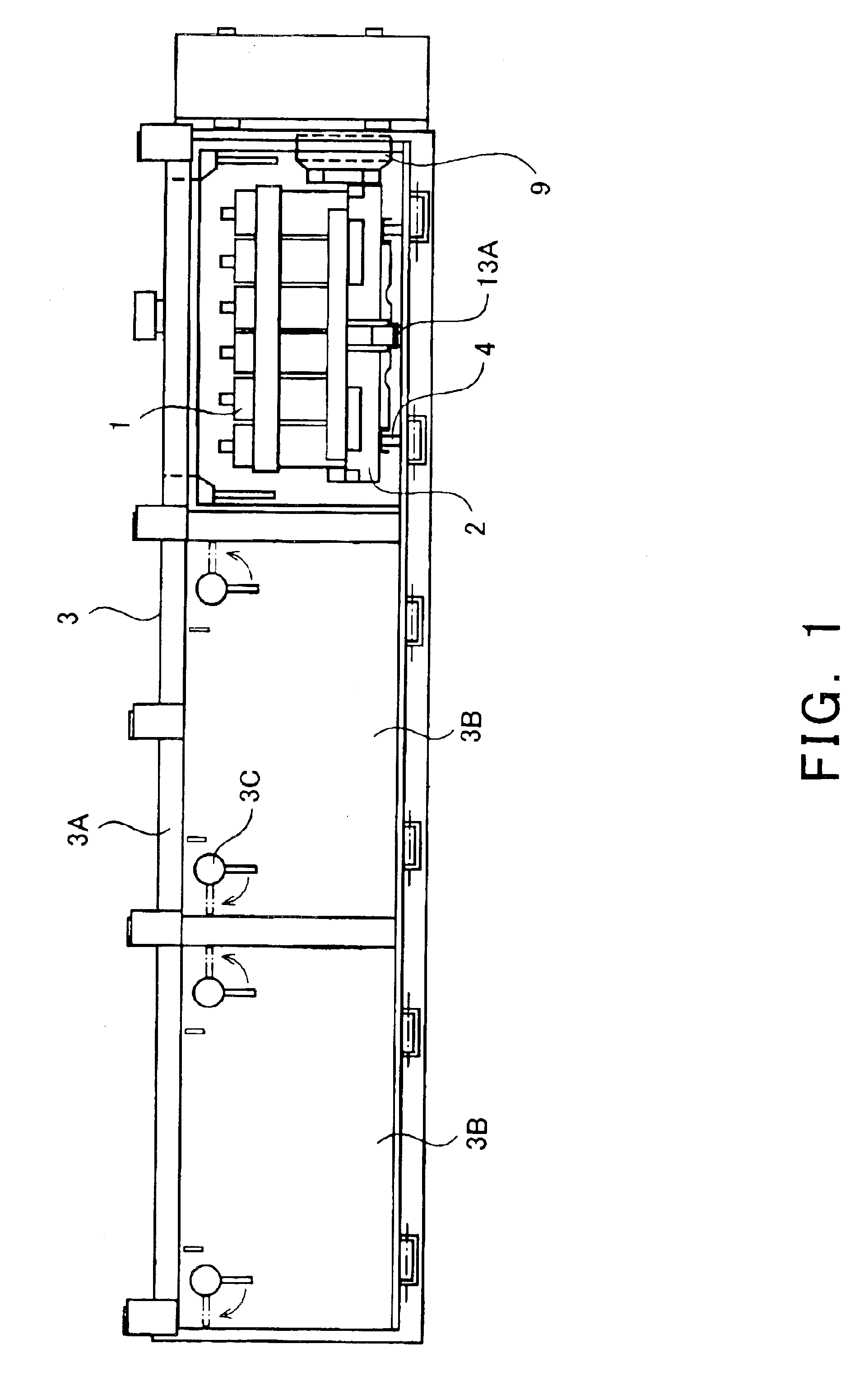 Battery box for railway vehicle