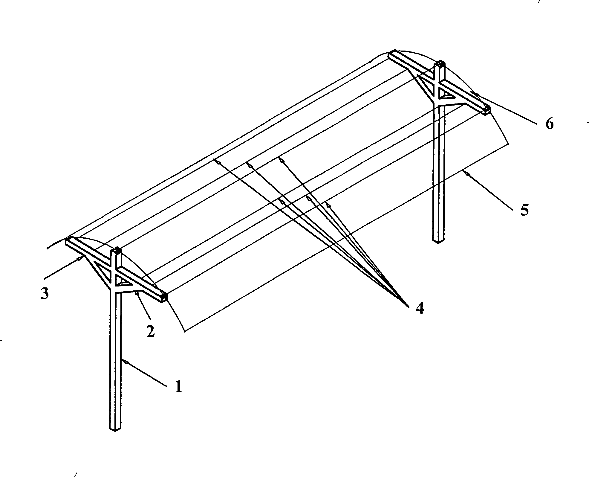 Cultivating shelf of fruit tree lew