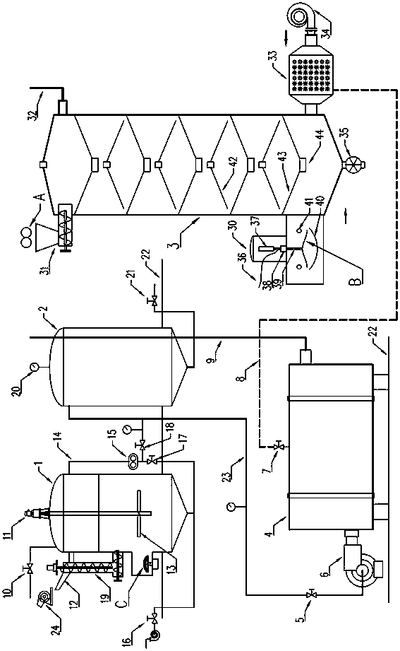 Comprehensive straw treatment device with breaking treatment function