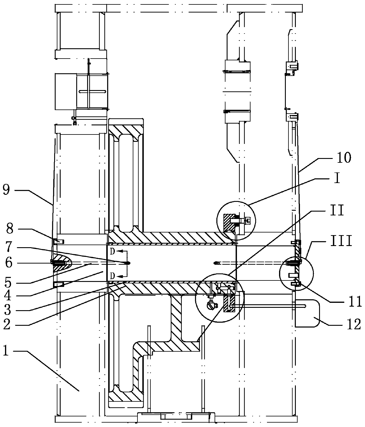 An intelligent temperature control device for eccentric body tiles of a mechanical press