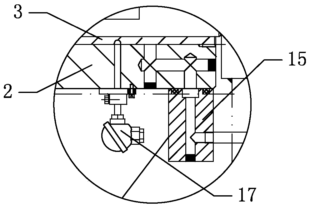 An intelligent temperature control device for eccentric body tiles of a mechanical press