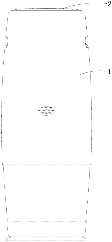 Purifier lifting head structure and air purifier