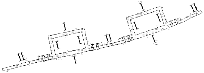 Anti-impact protection structure for box type beams of hull