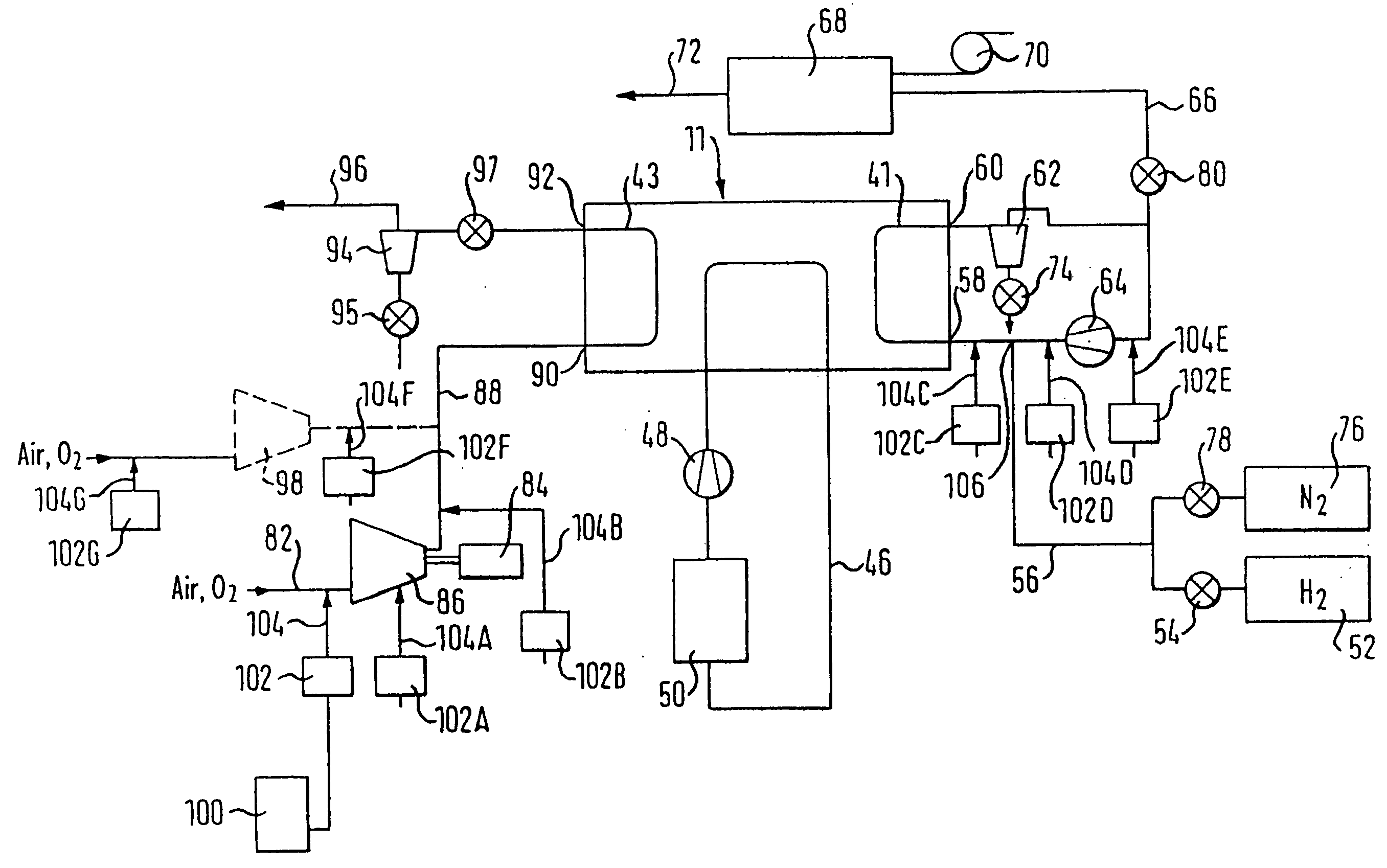 Method of operating a fuel cell system