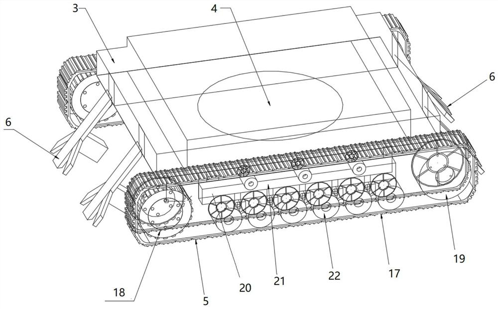 Telescopic movable wet spraying mechanical device