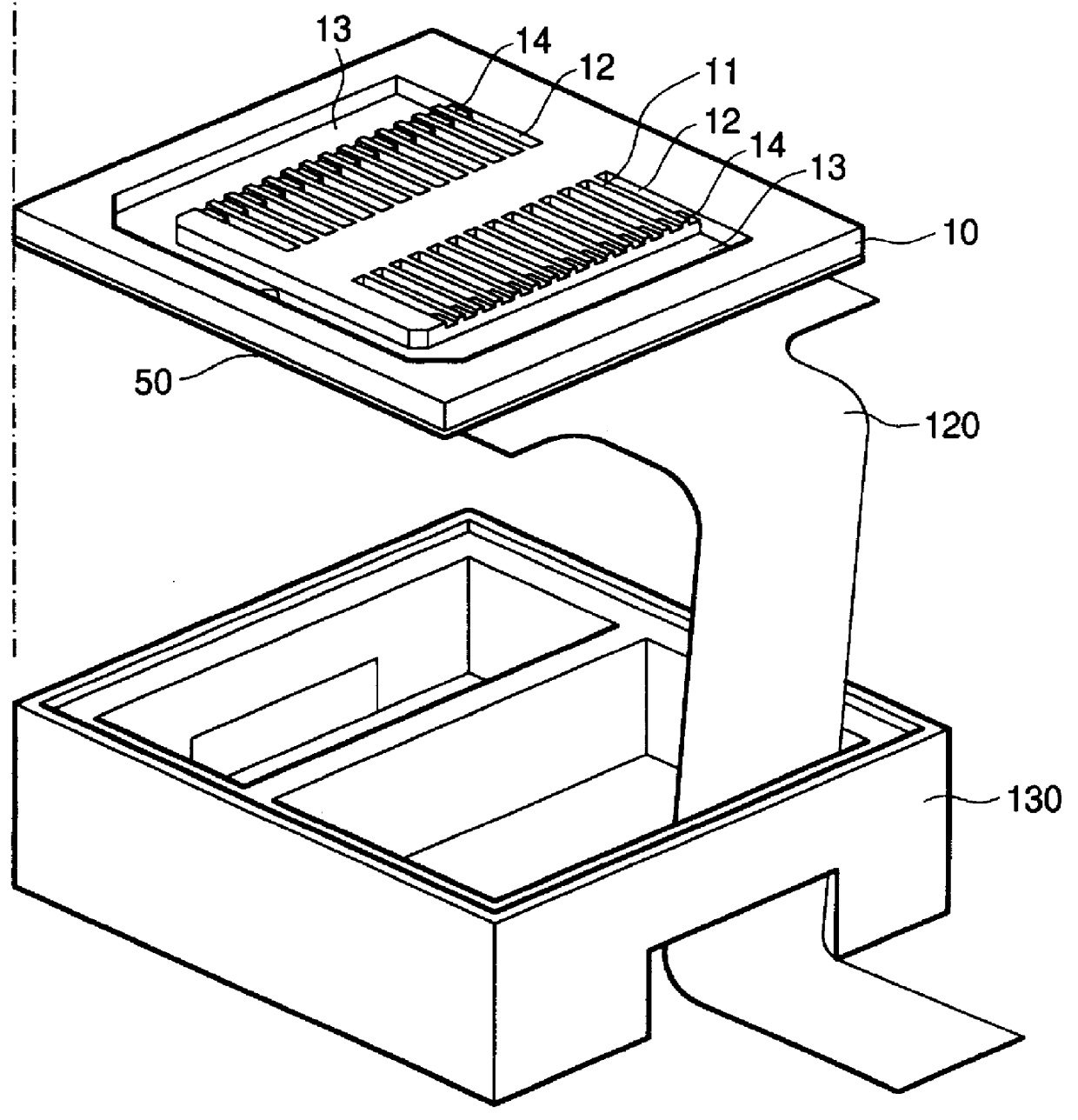 Ink jet type recording head