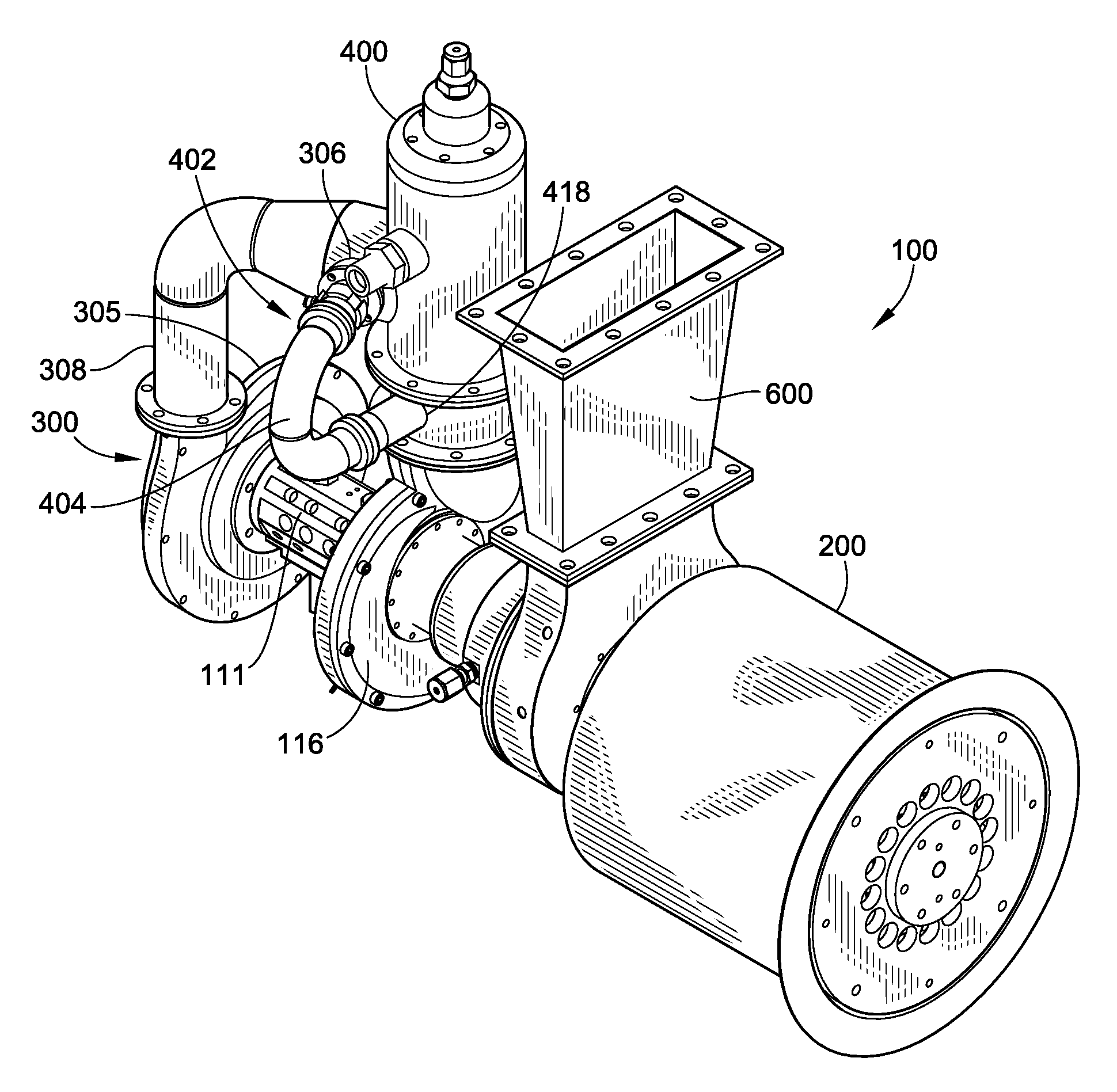 Micro gas turbine engine for powering a generator