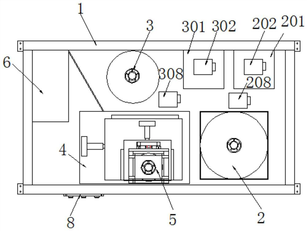 Stirrer capable of automatically blending glue