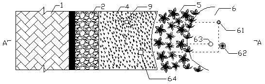 Ecological utilization method and system for rainwater collection, purification, regulation and storage in sponge urban community