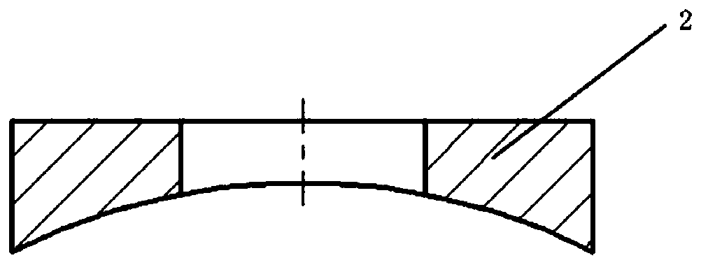 High-pressure electromagnetic flowmeter electrode packaging device