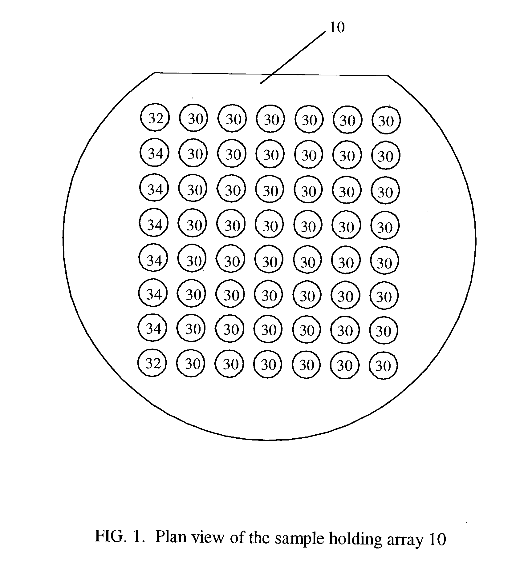 Transmission infrared spectroscopy array and method