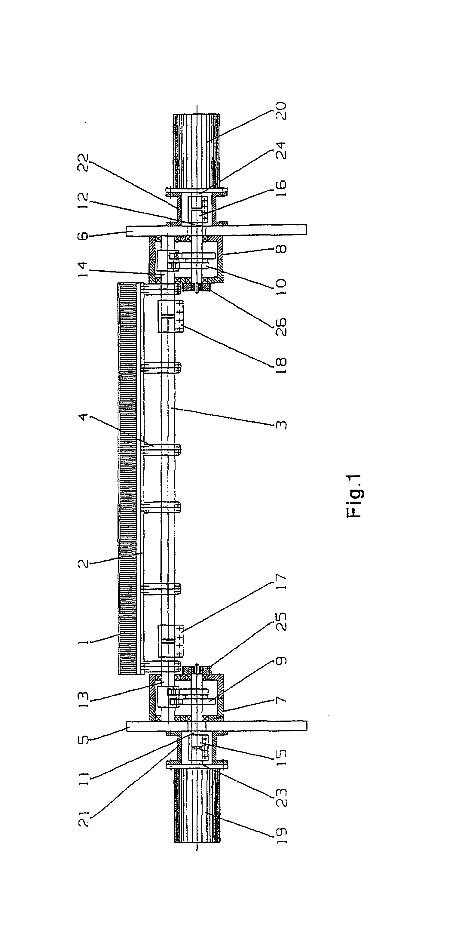 Reed drive of a loom