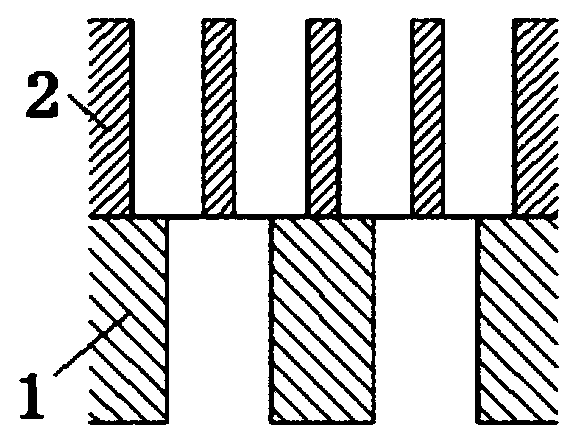 Oil-water separation composite filter material and preparation method thereof