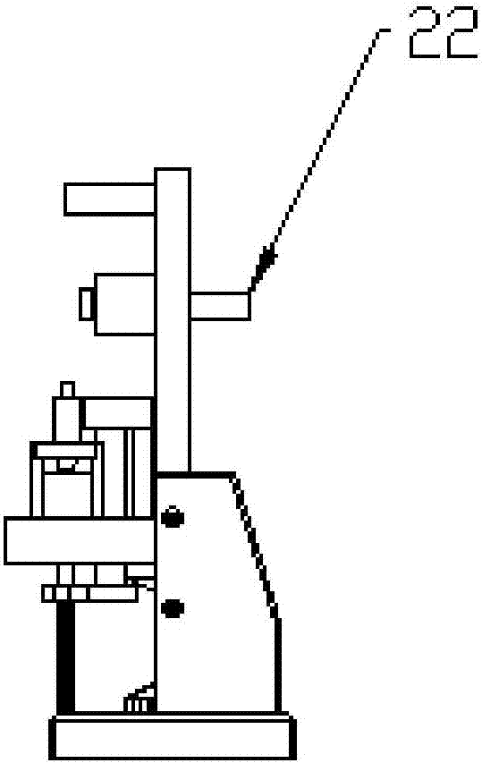 Micro-nano nozzle drawing-forging device and method integrating drawing and forging