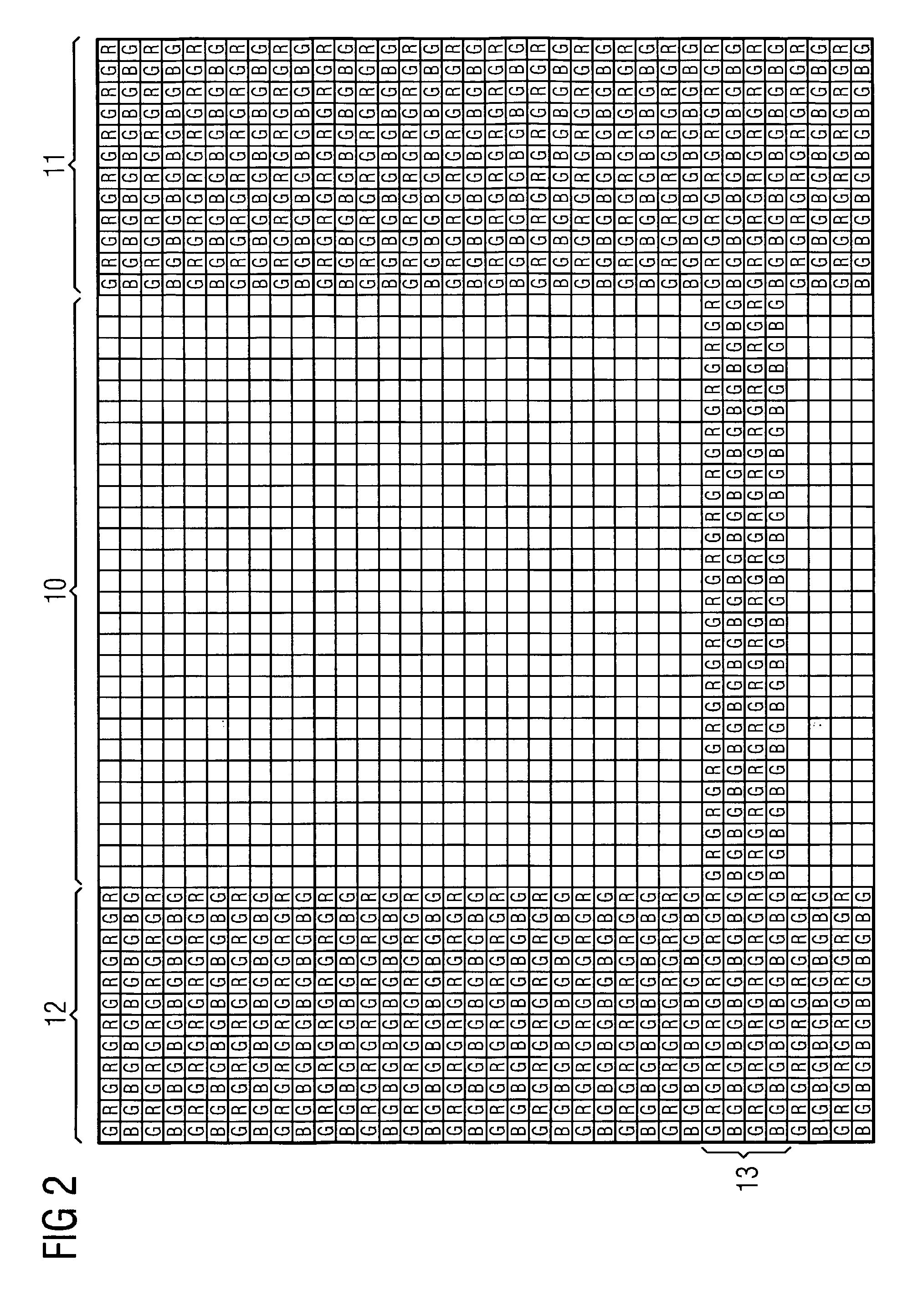 Monitoring Unit for a Motor Vehicle, Having Partial Color Encoding