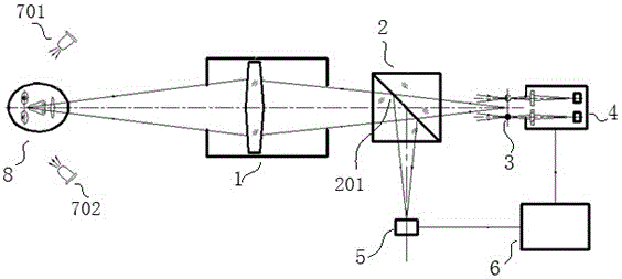 Optical device for simultaneously acquiring human face image and iris image and identity authentication method thereof