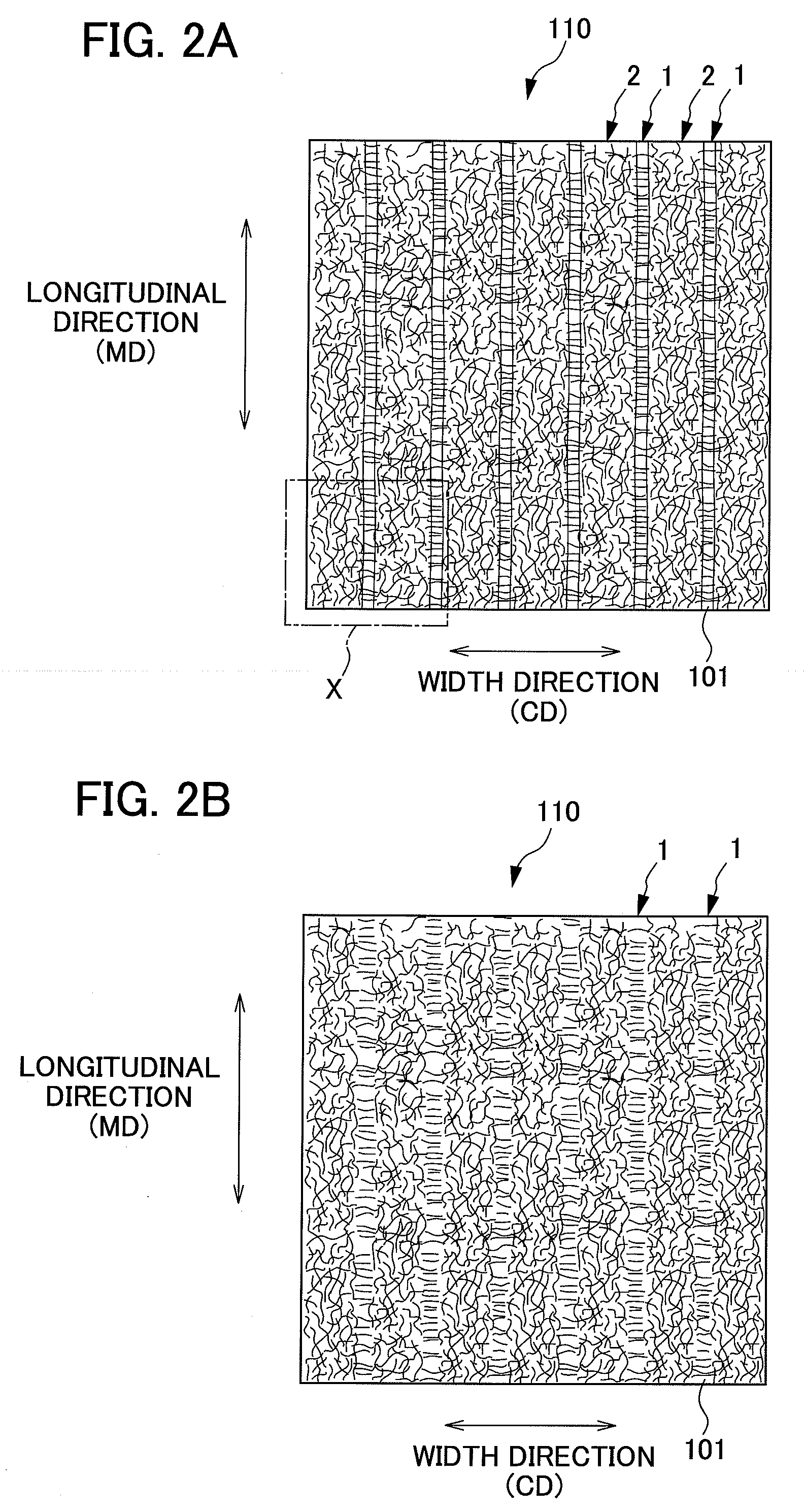 Nonwoven fabric, nonwoven fabric manufacturing method, and nonwoven fabric manufacturing apparatus