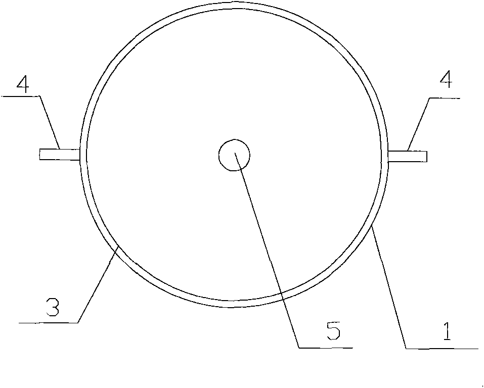 Electrochemical biological combined denitrification reactor